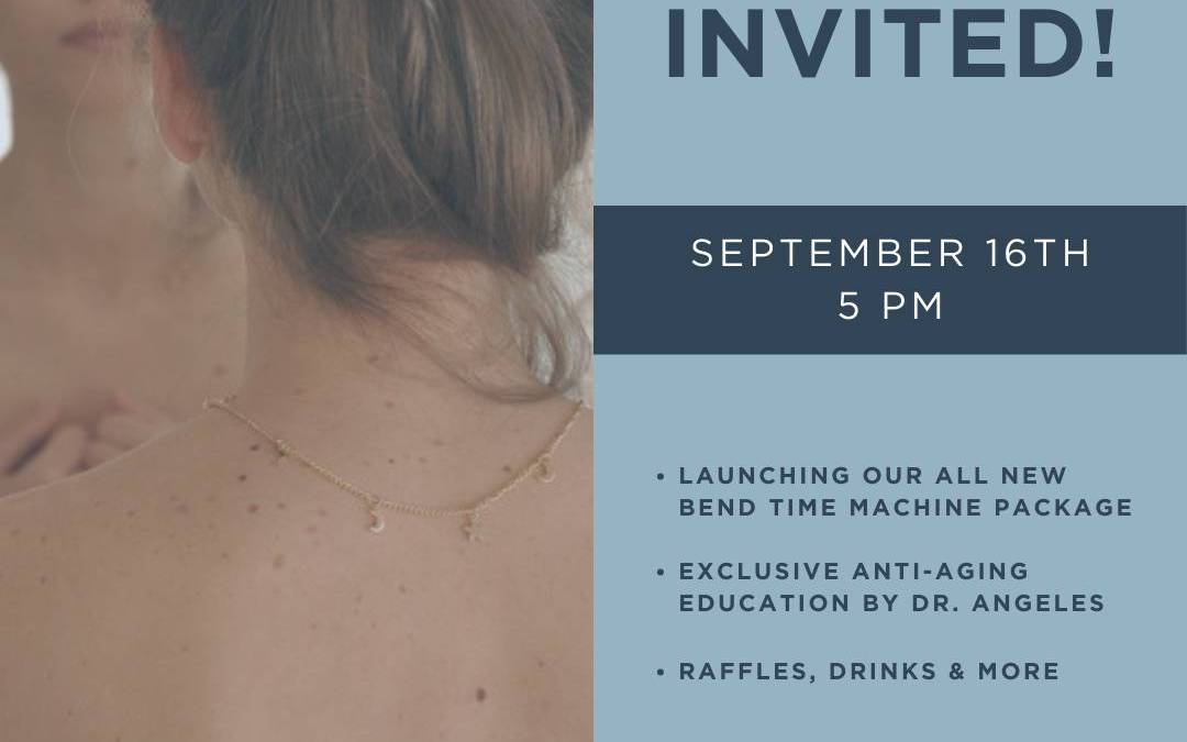Join us for the Facial Rejuvenation Event at Bend Plastic Surgery